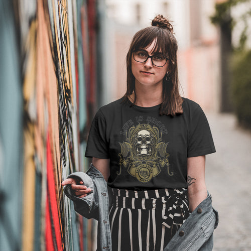 "Life Is Short" Heavyweight T-shirt