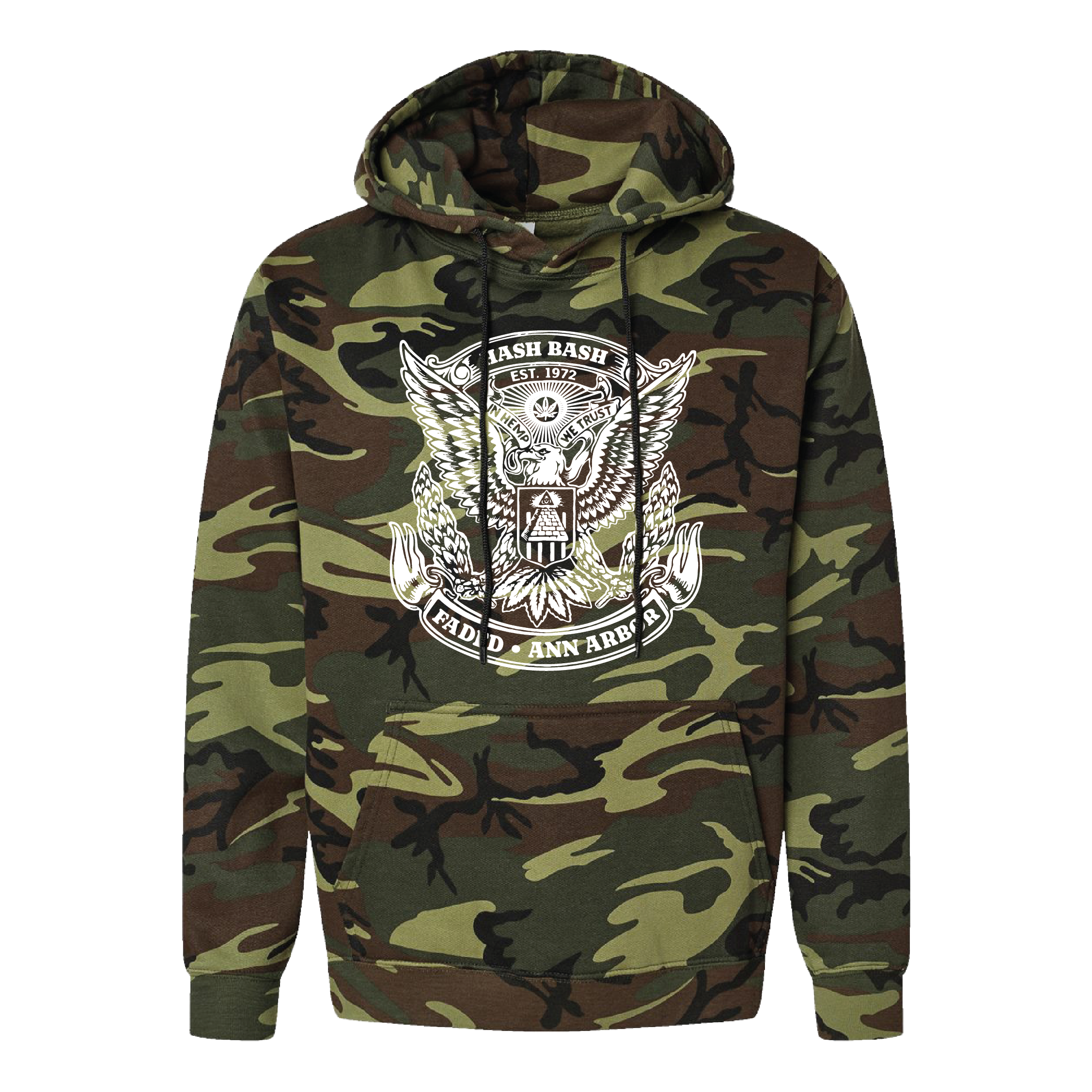 Faded Eagle Camo Stealth Hoodie