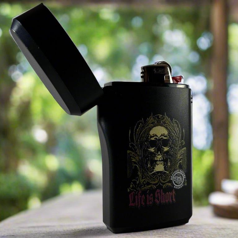 Puffcase Pre-roll and Lighter Holder