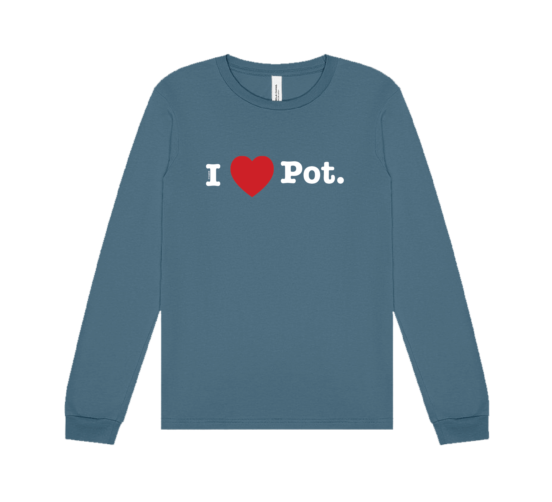 Potlove Unisex Long Sleeve Tee