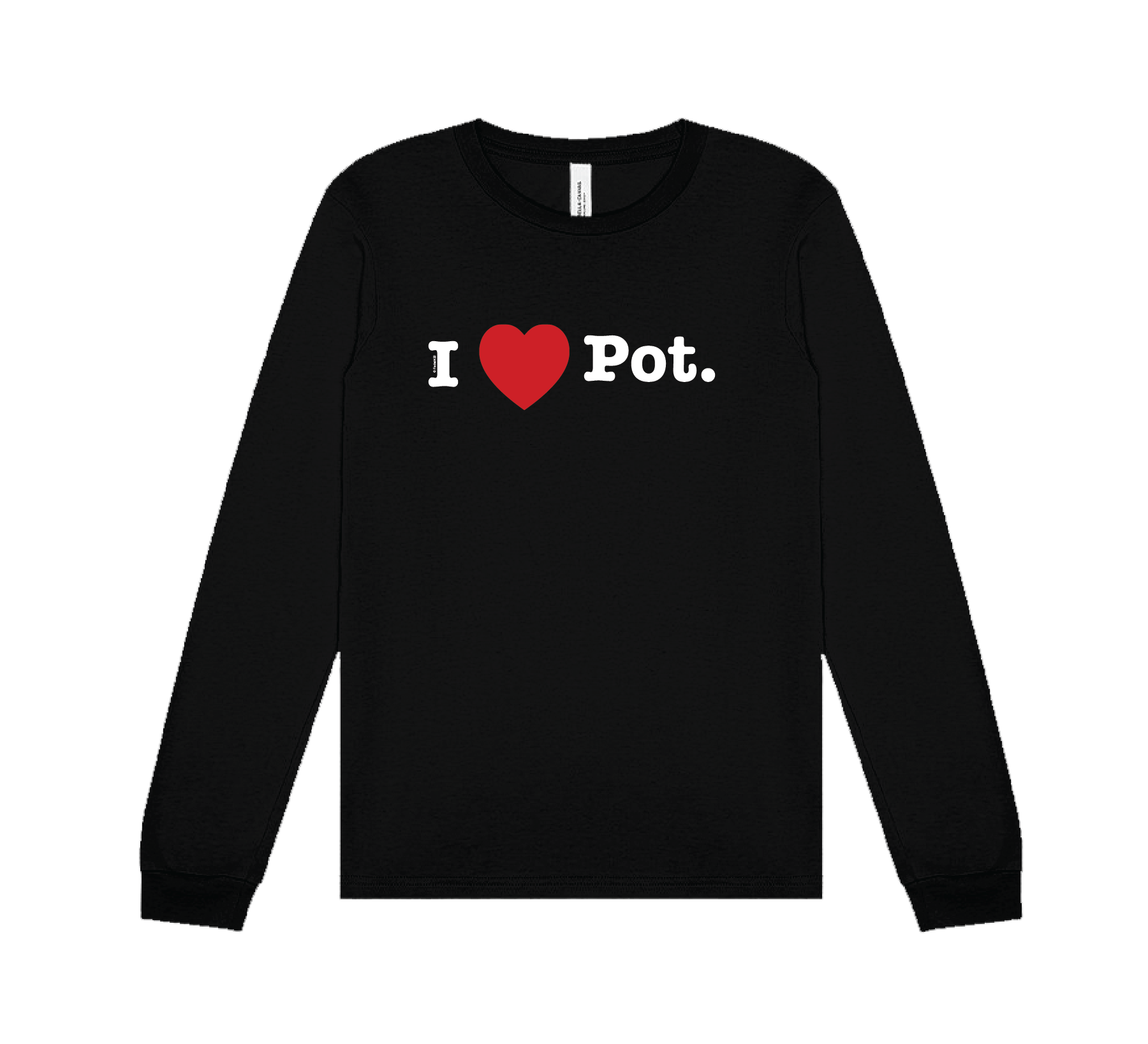 Potlove Unisex Long Sleeve Tee