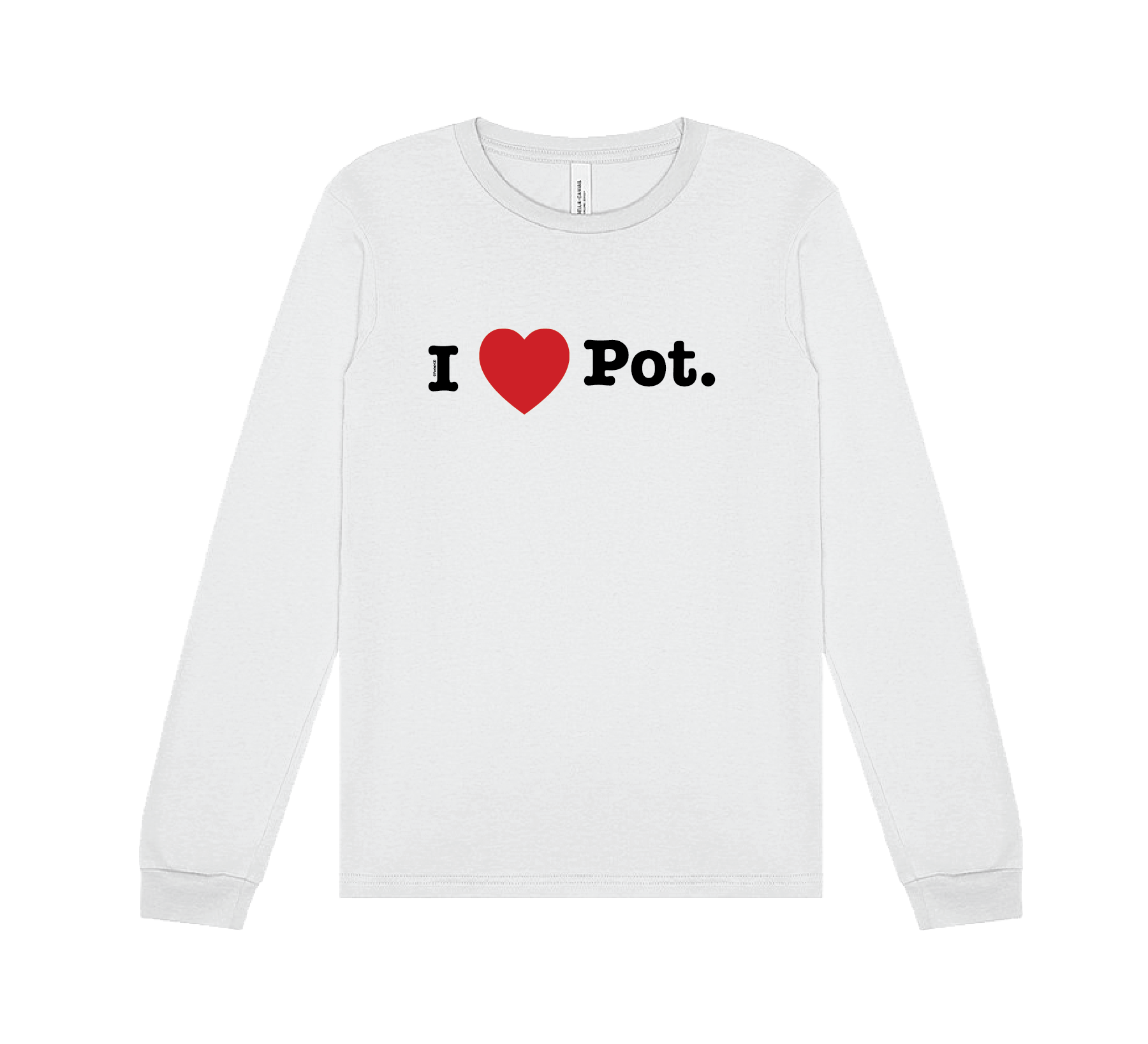 Potlove Unisex Long Sleeve Tee