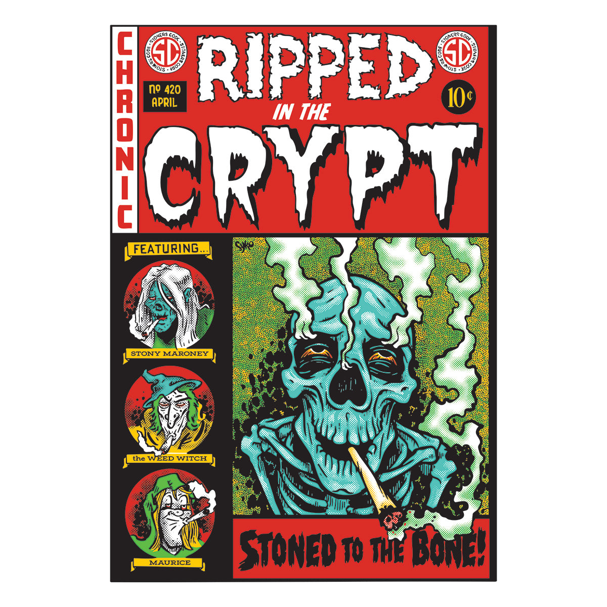 Ripped Crypt Men's Tee