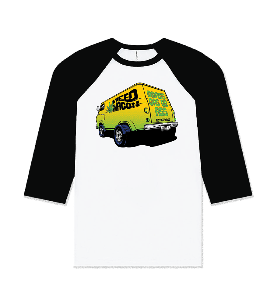 420 Wagon Baseball Tee