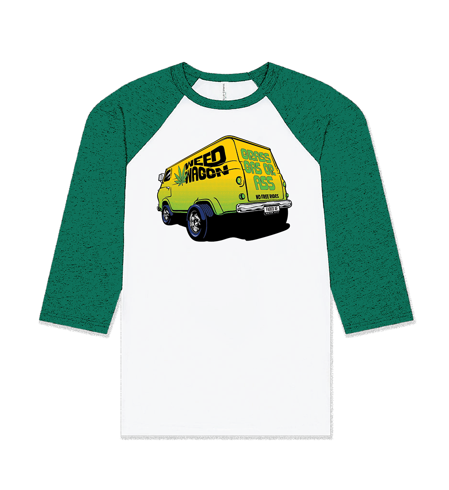 420 Wagon Baseball Tee