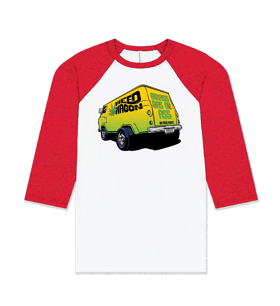 420 Wagon Baseball Tee