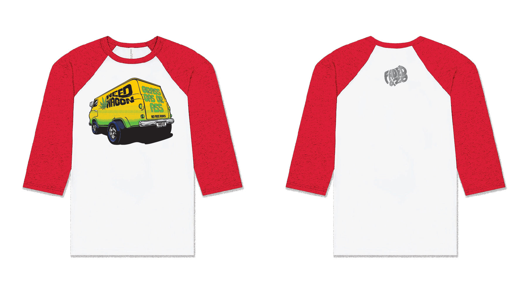 420 Wagon Baseball Tee