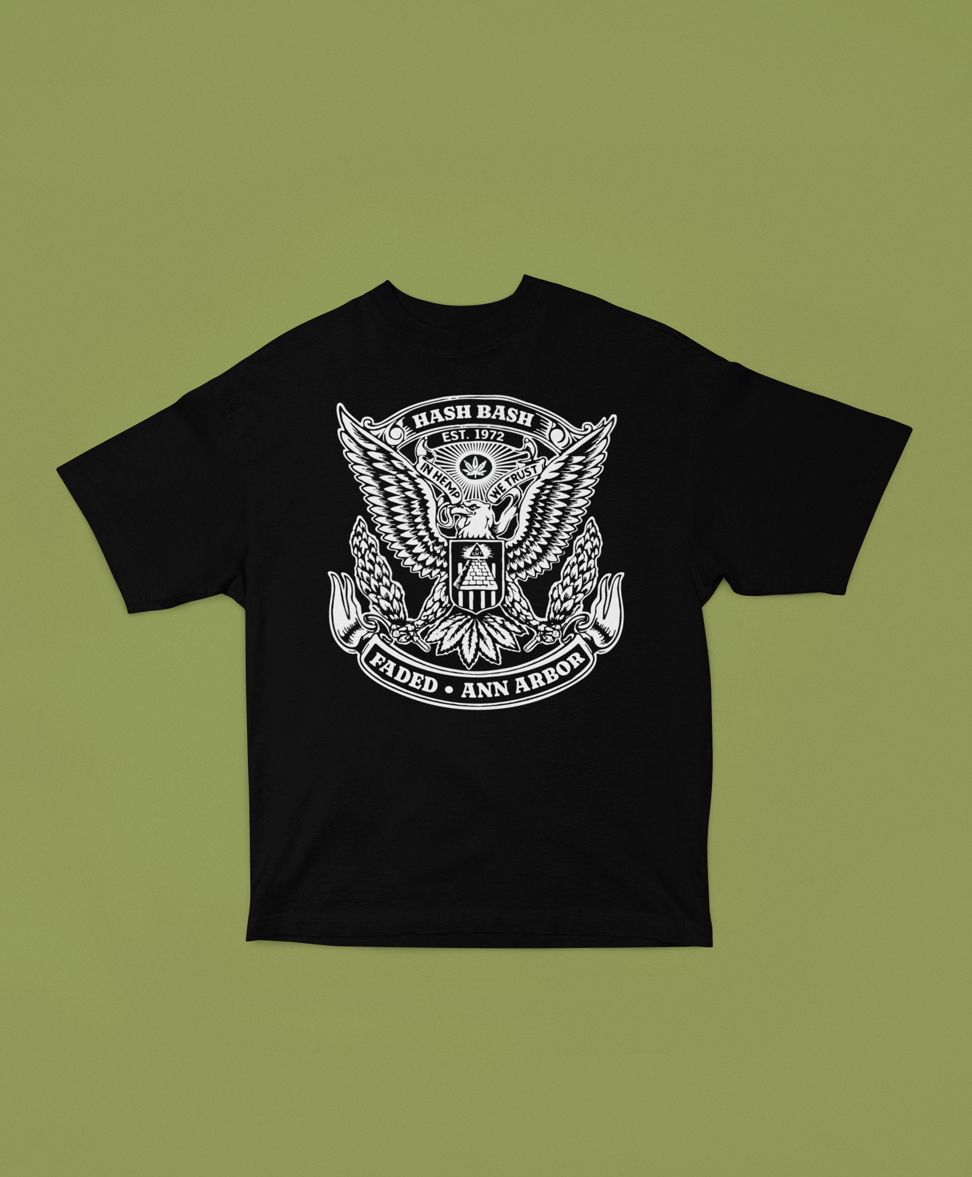 Faded Eagle Men’s CVC Tee