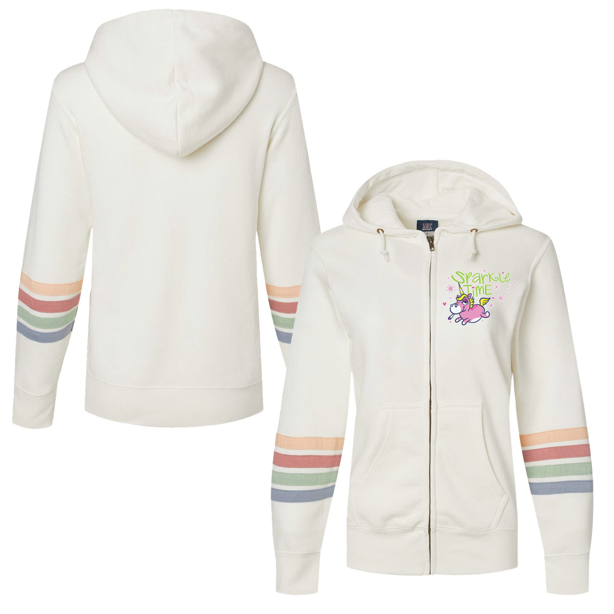 Sparkle Time Full Zip Hoodie
