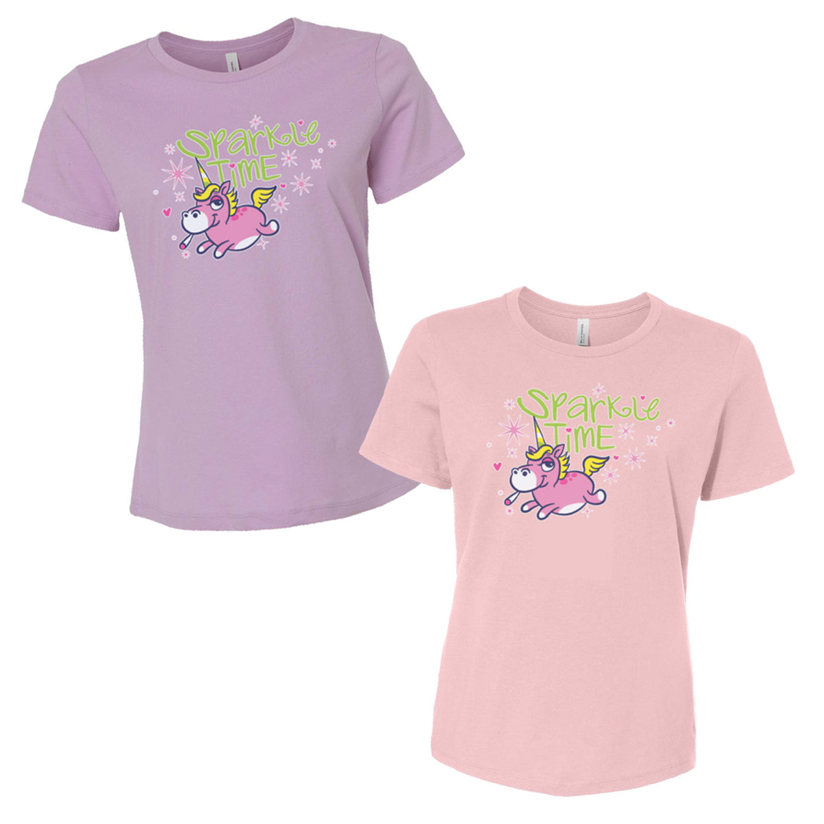 Sparkle Time Women's Short Sleeve Tee